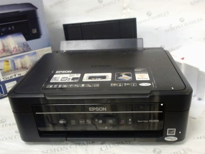 Lot 318  EPSON  STYLUS SX235W SMALL IN ONE PRINTER Simon 