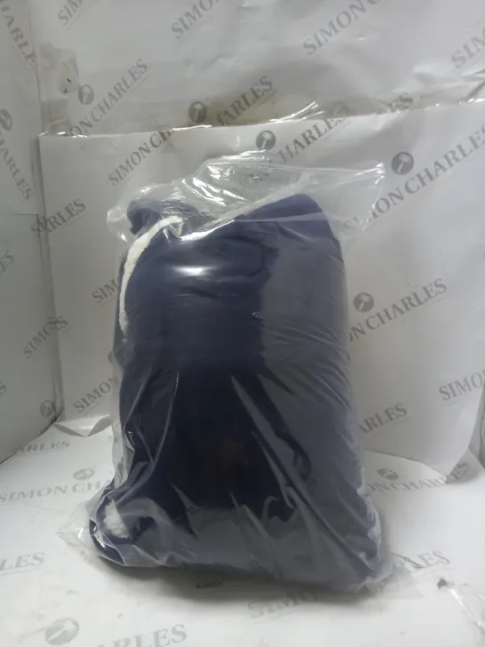 NAVY BLUE SOFT FLEECE THROW 