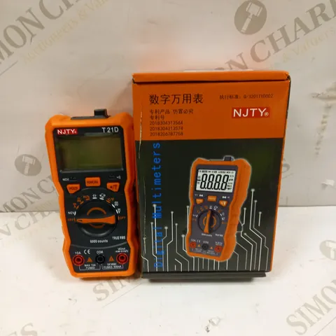 NJTY DIGITAL MULTIMETER  