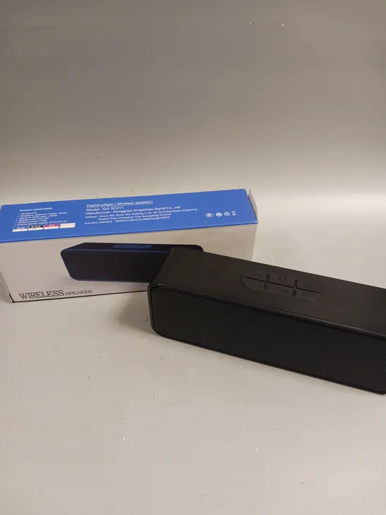 BOXED A2DP MEGABASS WIRELESS SPEAKER 