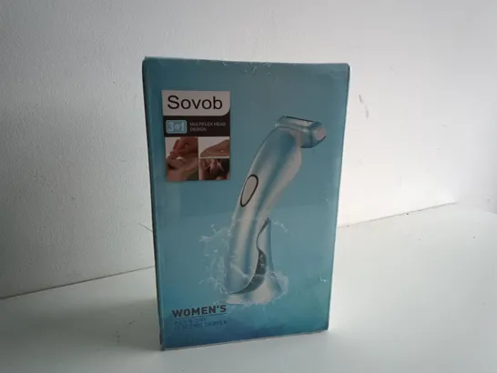 BOXED SOVOB WOMENS WET&DRY ELECTRIC SHAVER 