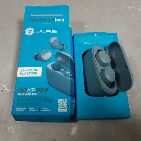 JLAB GO AIRPOP TRUE WIRELESS EARPHONES