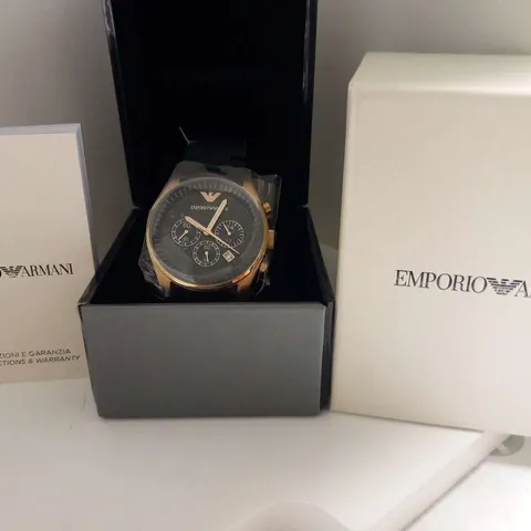 BOXED EMPORIO ARMANI AR5905 WRIST WATCH