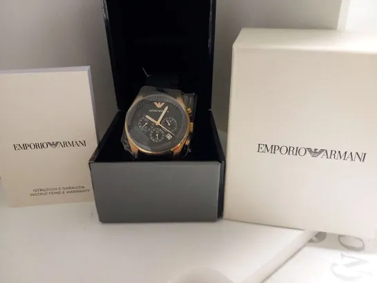 BOXED EMPORIO ARMANI AR5905 WRIST WATCH