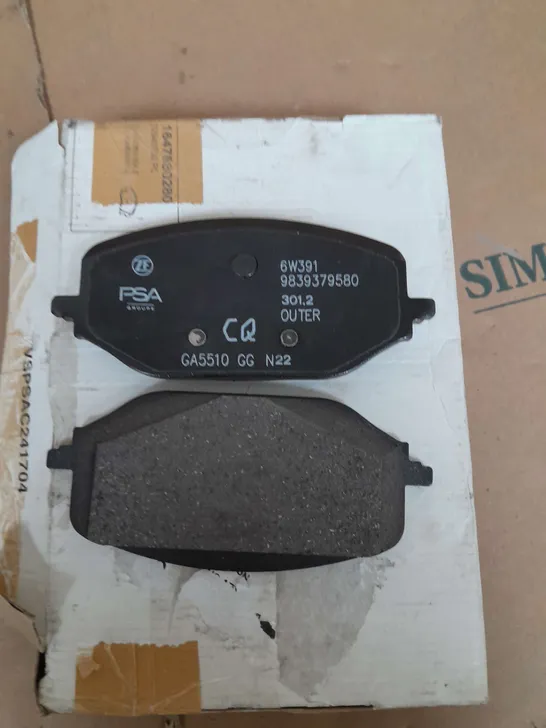 PSA GROUP BRAKE PADS 