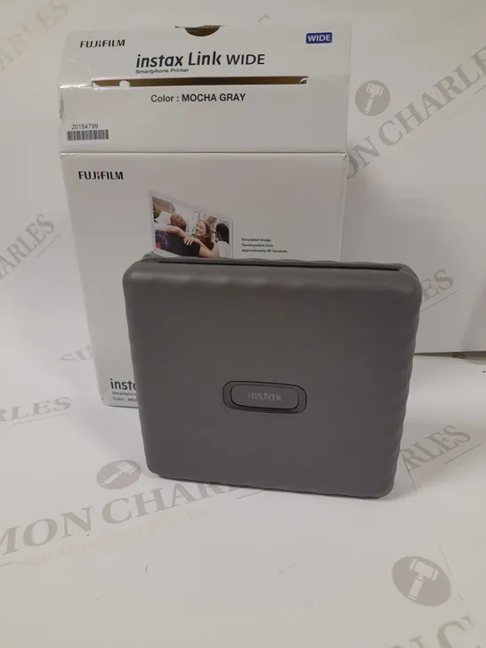 BOXED FUJIFILM INSTAX LINK WIDE SMARTPHONE PRINTER 