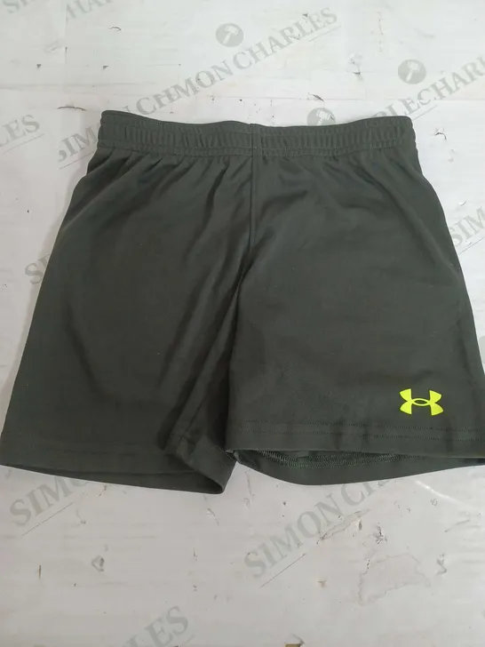 UNDER ARMOUR KHAKI SHORTS - 2-3YEARS