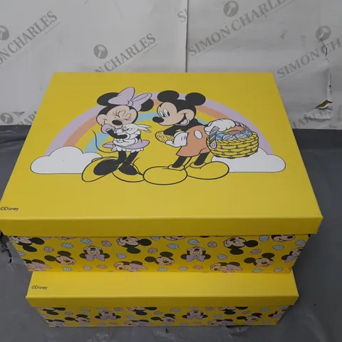 LOT OF 4 BRAND NEW MICKEY MOUSE THEMED LARGE BOXES