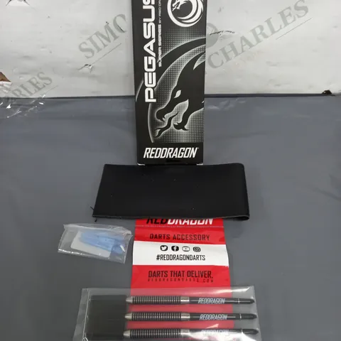 PEGASUS RED DRAGON SUPER SERIES DARTS BLACK