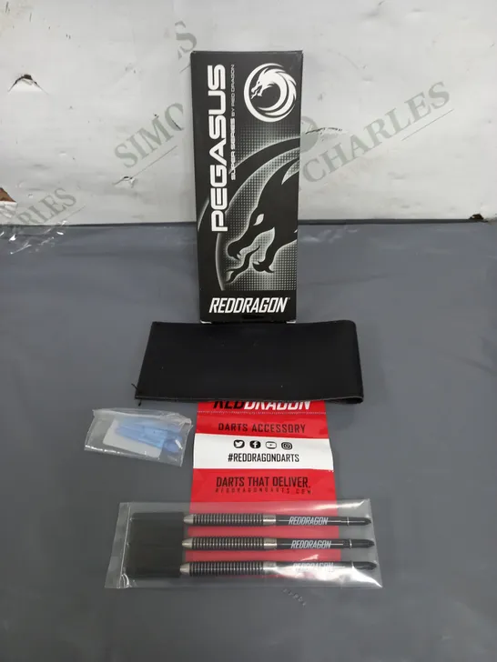 PEGASUS RED DRAGON SUPER SERIES DARTS BLACK