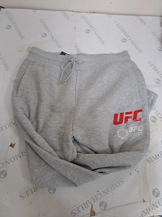 UFC GREY SWEAT PANTS - LARGE