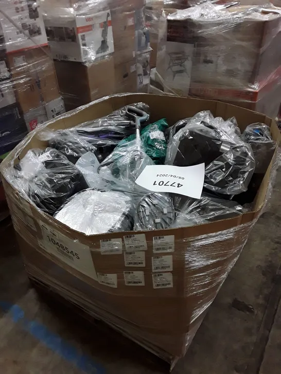 PALLET OF APPROXIMATELY 19 UNPROCESSED RAW RETURN HOUSEHOLD AND ELECTRICAL GOODS TO INCLUDE;