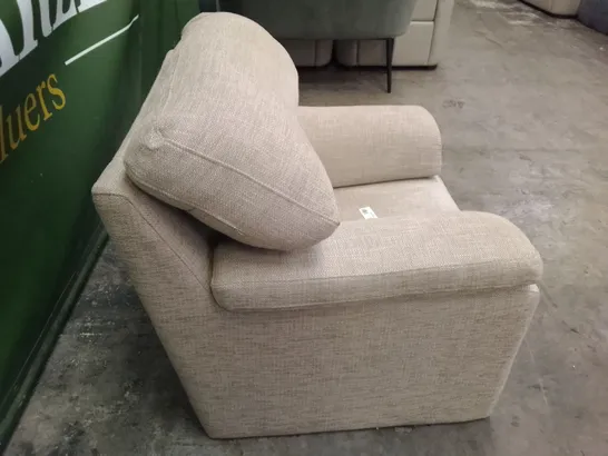 LARGE ARMCHAIR - CREAM FABRIC