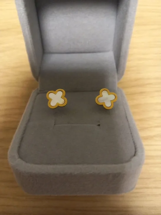 BOXED SAY IT WITH DIAMONDS LUCK COLLECTION EARRINGS