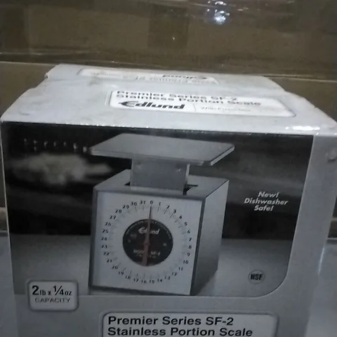 EDLUND PREMIER SERIES SF-2 STAINLESS PORTION SCALE WITH FIXED DIAL