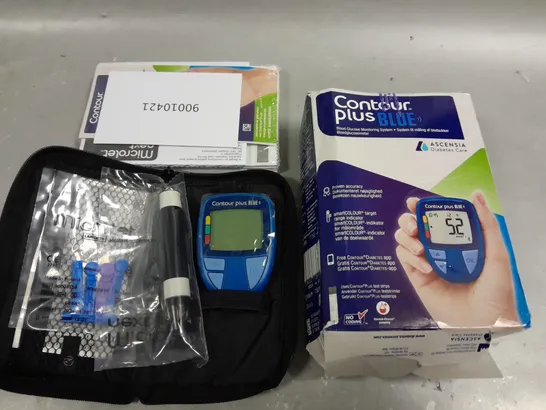 CONTOUR PLUS BLUE BLOOD GLUCOSE MONITORING SYSTEM