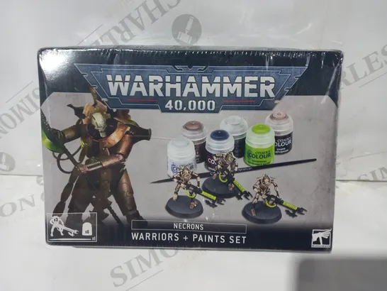 WARHAMMER 40K NECRONS WARRIORS + PAINTS SET