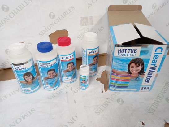 CLEARWATER HOT TUB STARTER KIT RRP £34.99