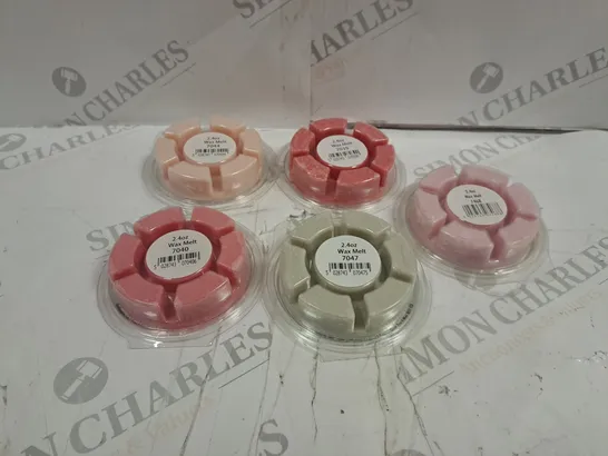 BOX OF 5 ASSORTED CELLO WAX MELTS 