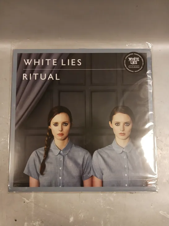 WHITE LIES RITUAL LIMITED EDITION TRANSPARENT GREEN VINYL