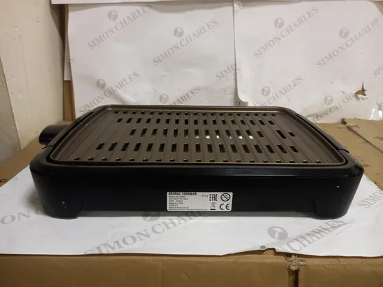 GEORGE FOREMAN SMOKELESS ELECTRIC GRILL