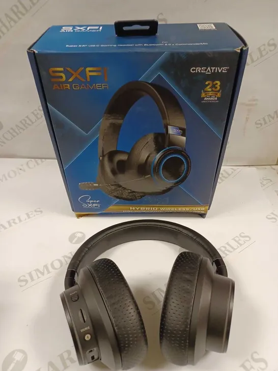 CREATIVE SXFI AIR GAMER HYBRID WIRELESS HEADPHONES 