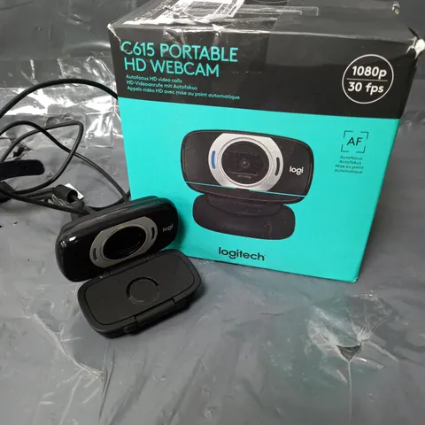 BOXED LOGITECH C615 PORTABLE HD WEBCAM 