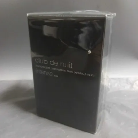 BOXED AND SEALED CLUB DE NUIT EAU DE TOILETTE INTENSE MAN 105ML