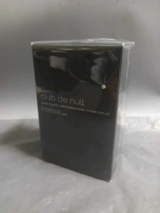 BOXED AND SEALED CLUB DE NUIT EAU DE TOILETTE INTENSE MAN 105ML