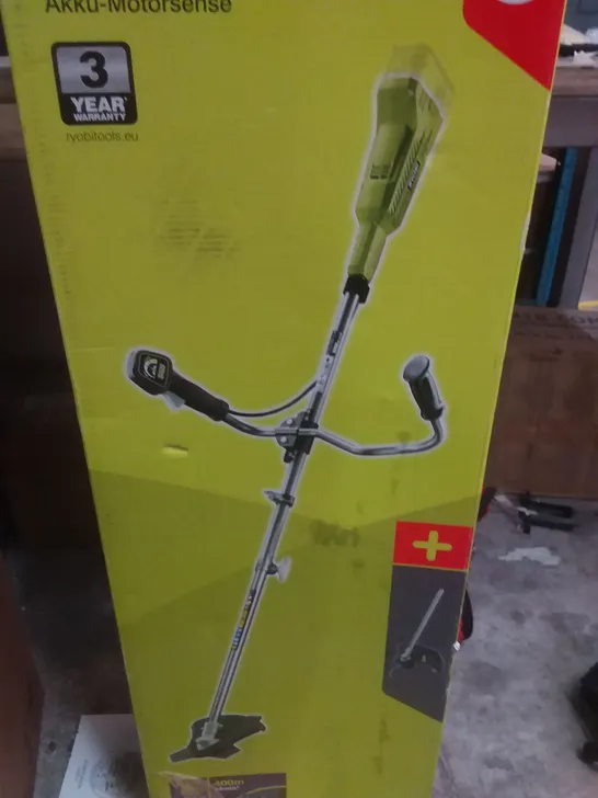 BOXED RYOBI 18V ONE + CORDLESS BRUSH CUTTER