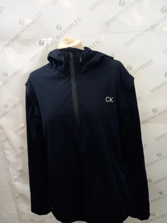 CALVIN KLEIN 1/4 ZIP JACKET SIZE XL