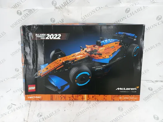 BOXED LEGO TECHNIC MCLAREN FORMULA 1 RACE CAR 2022 (42141) RRP £169.99