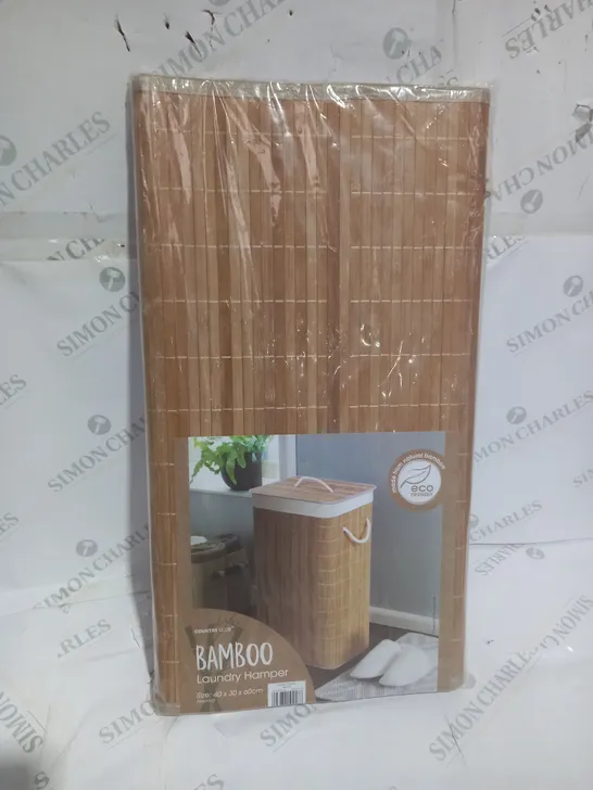 BAMBOO LAUNDRY HAMPER 40/30/60 CM