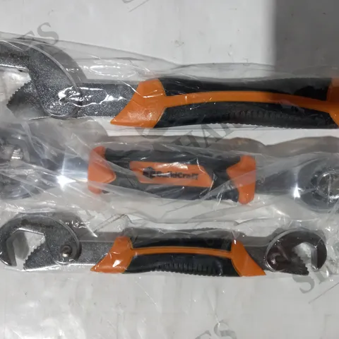 BOXED BUILDCRAFT SET OF 3 ADJUSTABLE WRENCHES