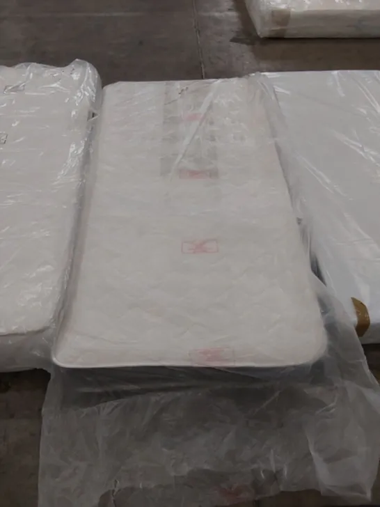 QUALITY BAGGED 3' SINGLE BLAYLOCK OPEN COIL MATTRESS 