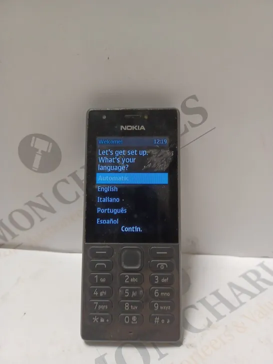 NOKIA BLACK KEYPAD MOBILE PHONE