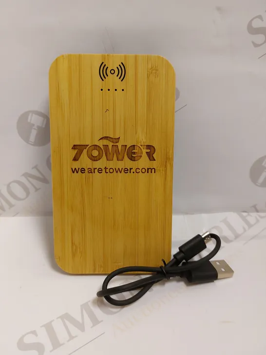 PF CONCEPT AVENUE BAMBOO AND FABRIC POWER BANK - 6000 MAH