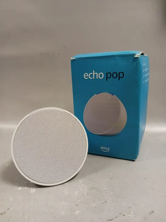 BOXED AMAZON ECHO POP SMART SPEAKER 