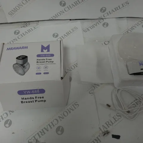 MRAWARM HANDS FREE BREAST PUMP 