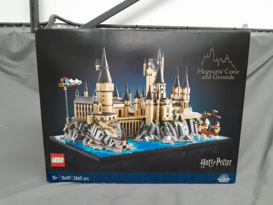 BOXED LEGO HARRY POTTER HOGWARTS CASTLE AND GROUNDS 76419 RRP £144.99