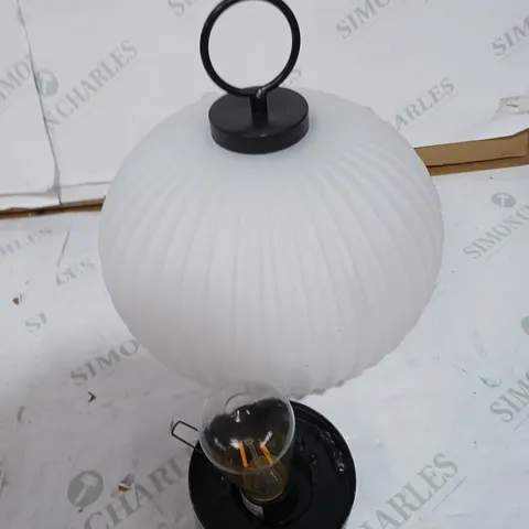 K BY KELLY HOPPEN INDOOR OUTDOOR GLASS LANTERN