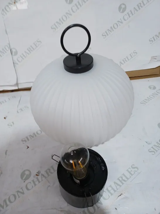 K BY KELLY HOPPEN INDOOR OUTDOOR GLASS LANTERN