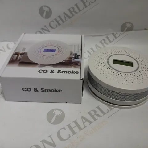 COMBINATION SMOKE & CARBON MONOXIDE ALARM DETECTOR