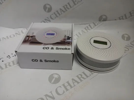 COMBINATION SMOKE & CARBON MONOXIDE ALARM DETECTOR