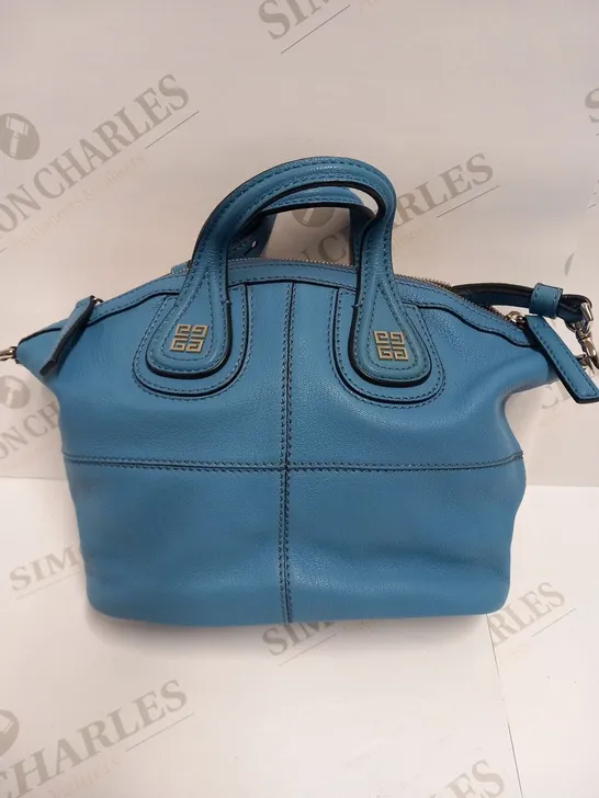 GIVENCHY NIGHTINGALE BLUE HANDBAG