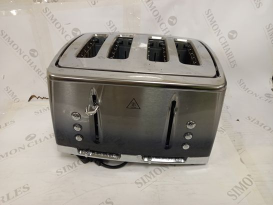 RUSSELL HOBBS 25141 STAINLESS STEEL FOUR SLICE TOASTER