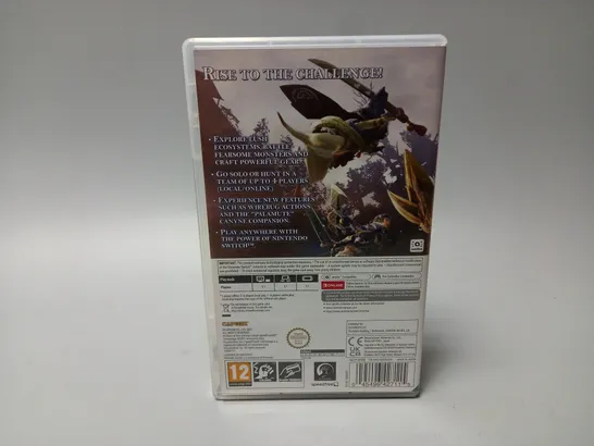 BOXED MONSTER HUNTER RISE (NINTENDO SWITCH)