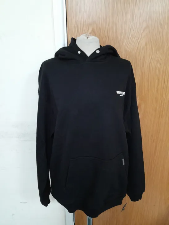 REPRESENT OWNER'S CLUB JERSEY HOODIE IN BLACK SIZE M