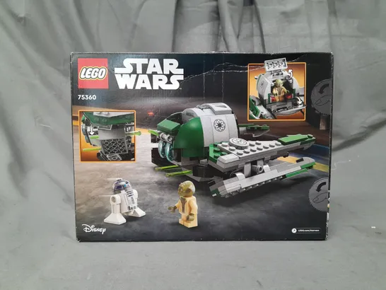 BOXED LEGO STAR WARS 75360 YODA'S JEDI STARFIGHTER