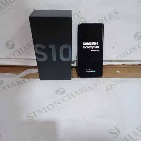 SAMSUNG GALAXY S10 128GB ANDROID SMART PHONE - PRISM BLACK 